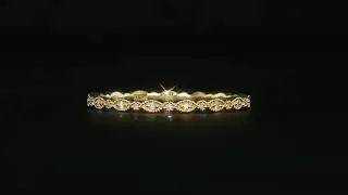 Maria Tash: Marquise Diamond Micropav&eacute; Finger Ring