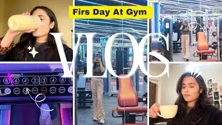 First Day At Gym 🏋️‍♀️💪 |Gym vlog |Roli Yaduvanshi 