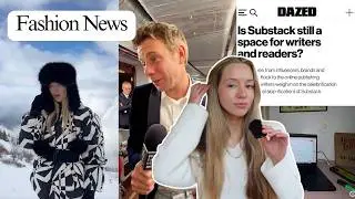Substack Slop, British Fashion Awards Buzz и новые коллекции горнолыжной одежды Wild Ski Wear Drops!