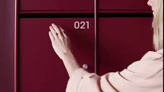 Lockers with mailslot⎟Office interior inspiration⎟Montana Furniture