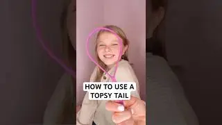 HOW TO USE A TOPSY TAIL | Audrey and Victoria #hairstyles #hairdo