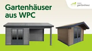 Gartenh&auml;user aus WPC - Mein Gartenhaus Shop