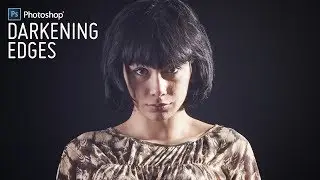 How to Darken Photo Edges in Photoshop - Vignette Effect Tutorial