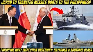 Japan to Transfer Missile Boats to the Philippines: Inspection Underway, Hayabusa & Abukuma-Class