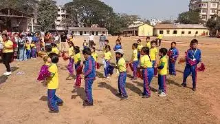 Anual function of the year 2025-2026 with geet moina smart kids school.