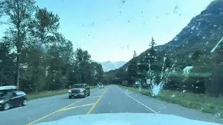Driving down to Cranbrook BC for work, and Truck Camping 