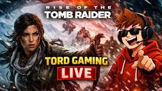 Secrets, Survival & Combat ⚔️ | Rise of the Tomb Raider LIVE | Tord Gaming #live (Portrait)