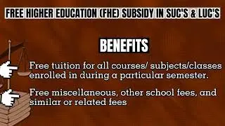 Republic Act No. 10931 (Universal Access To Quality Education)