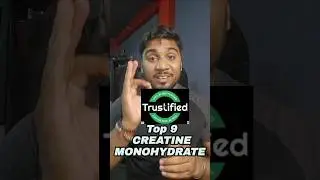 Top 9 Trustified Creatine Monohydrate 😳😳😳 #shorts