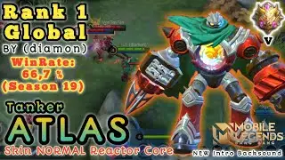 ATLAS Top 1 Global Best Build 2020 Gameplay Season 19 Build Emblem Mobile Legends