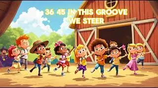 Multiply by 9 | Learn Multiplication | Multiply By Music | Times Tables (9x1 to 9x12)