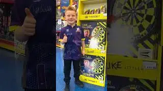 Meet and Greet with @LukeTheNuke 🙌 🎯#lukelittler #dartsport