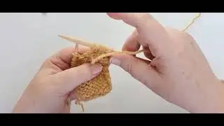 Short Rows in Knitting : How To Wrap and Turn on a Purl Row