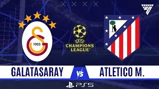 GALATASARAY - ATLETICO MADRID / UEFA ŞAMPİYONLAR LİGİ - FC 26 PS5 T&Uuml;RK&Ccedil;E SPİKER HD