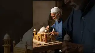 Badshahi Masjid Wooden Art 🕌 | Handcrafted Islamic Wood Model | M.K Islamic Wood