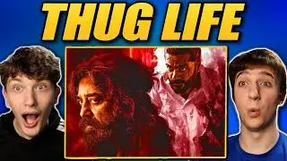 Thug Life Trailer REACTION!! Americans React to Indian Movie Trailer