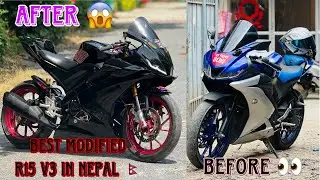 Best modified R15 V3 in Nepal 🇳🇵 | @motomadness46 |