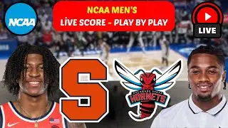 🔴 Syracuse Orange vs Delaware State Hornets | NCAA Men&rsquo;s College Basketball | Live Score Update
