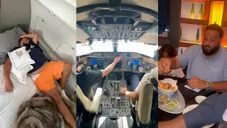 Private Jet ✈️ DJ Khaled - Family Trip || Almighty ✨️ ( Top Life )