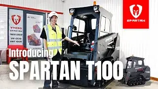 SPARTAN T100  First Look | Compact & Powerful with Full Cab Comfort