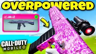 MOST OVERPOWERED JAK-12 BUILD 🤯 (MUST USE) | COD MOBILE