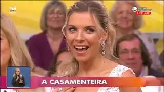 Pedido de casamento em direto
