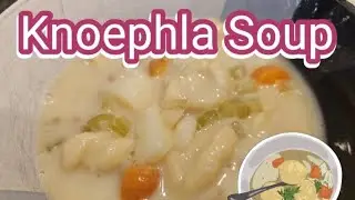 Knoephla Soup, super fast and easy!