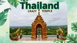 Thailand temple Amazing view‼️ #thailand #temple #trekking #nature #lampang #travel #park #mountains