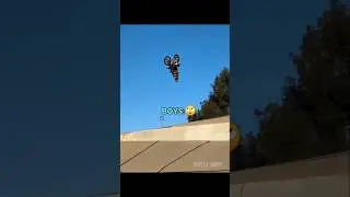 Stunts are only for real men☠️ #dirtbike #trollface #stunts #edit #shorts