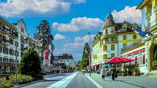 Exploring Interlaken🇨🇭A Scenic Drive Through Switzerland's Adventure Capital ✨ 💎 🫶 [4K/HDR]