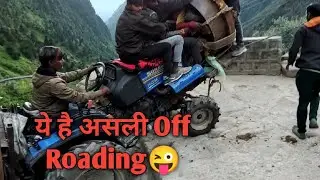 केदारनाथ पैदल मार्ग पे दौड़ा Tractor 🤣Tata Motors! Mintoo Roadster 😂