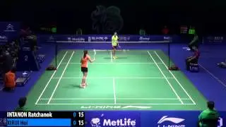 Day 1 - 2014 China Open - Ratchanok Intanon vs Hui Xirui