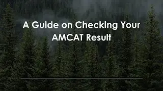 A Guide on Checking Your AMCAT Result