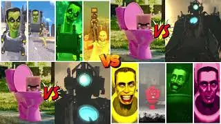 SKIBIDI TOILET BATTLE 2026 #4 #skibiditoilet #skibidibattle #memes #roblox #gmod