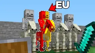 a cada MINUTO eu viro um MOB diferente!
