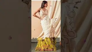 Latest Indian Designer Ruffle Saree || Trendy Ruffle  Sarees 😍😍||Ruffle Saree #shorts #fashion