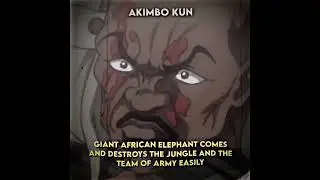 Yujiro Vs Giant Elephant - Yujiro Edit #baki #bakimanga #bakidou #edit #bakiedit