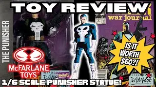 TOY REVIEW | Punisher 1/6 Statue By McFarlane! Is It Worth $60.... #toys #review #punisher #marvel