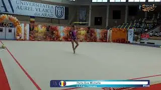 Perte Eva Michelle CSSnr1 Timisoara ROU Children 2015 Rope Arad Trophy   RG International Tournament