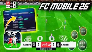 EA FC MOBILE 26 LATEST UPDATE ULTRA GRAPHICS - FC MOBILE 2026 LA LIGA EA SPORTS ( 90FPS )