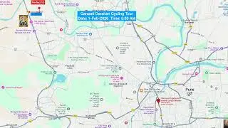 Ganesh Darshan - Cycling Tour across Pune on 1-Feb-2026
