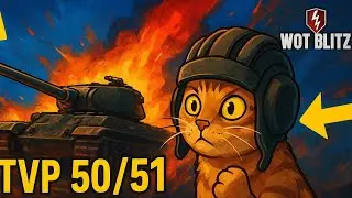 Unstoppable TVP 50/51 on Castilla &ndash; WoT Blitz Burst Beast!
