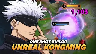 ONE SHOT KONGMING BUILD UNREAL DAMAGE - HONOR OF KINGS