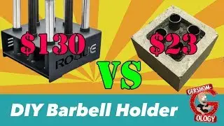 DIY Barbell Holder