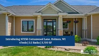 Welcome to N7256 Cottonwood Lane, Holmen, WI - a 4Bed/3.5Bath Estate Listed by Josh Genz - $649,900