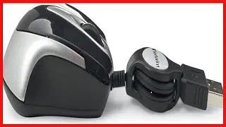 Verbatim USB Corded Mini Travel Optical Wired Mouse for Mac and PC   Metro Series Black