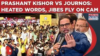 Prashant Kishor 'Dares' Reporters After Humiliating Bihar Defeat, Heated Words, Jibes Fly On Camera