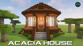 Как построить дом из акации в Minecraft &mdash; РУКОВОДСТВО