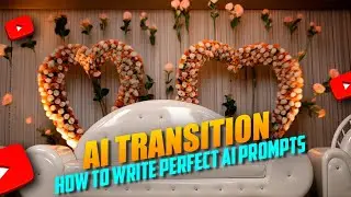 Trending AI Magical Wedding Transition Tutorial | How to Write Perfect AI Transition Prompt