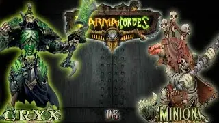 Warmachine & Hordes - Cryx (Venethrax) vs. Minions (Barnabus) - 75pt Battle Report